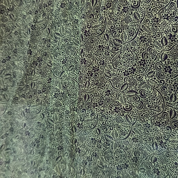 CAbi Sheer Green Bountiful Top - Picture 3 of 4